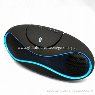 Portable Wireless Mini Bluetooth Speaker with 3W x 1 Output Power, 5V DC Voltage